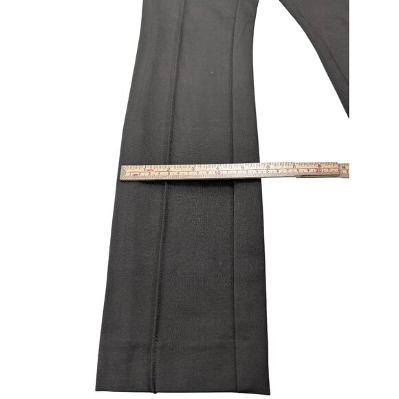 H&M Womens Olive Trousers XS Viscose Blend Straight Leg Made In Bangladesh - Picture 7 of 11